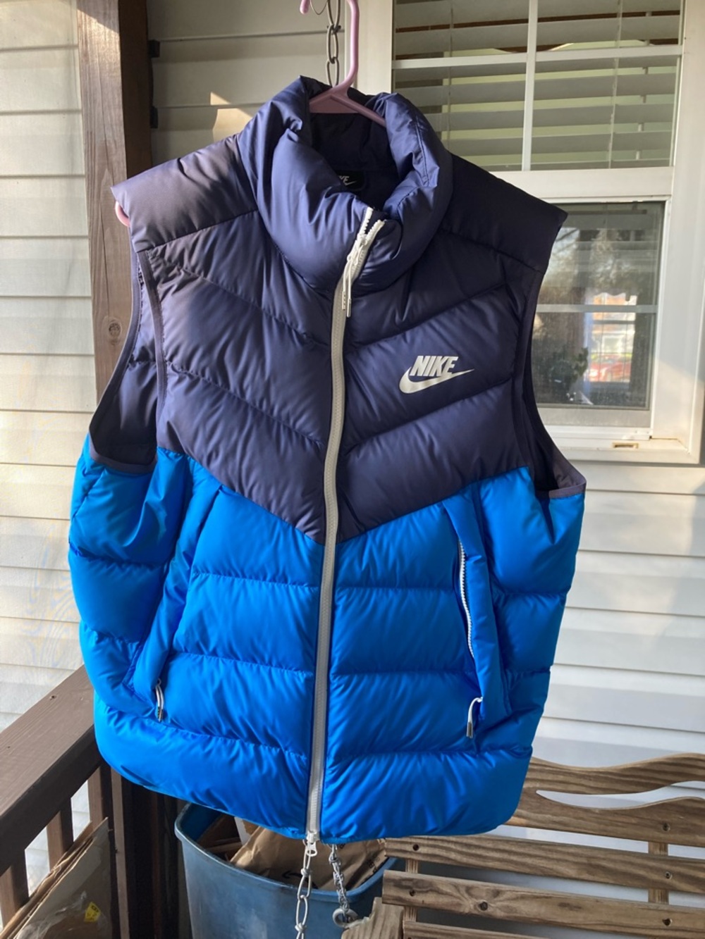 Nike Windrunner Puffer Down Vest  Mens Large